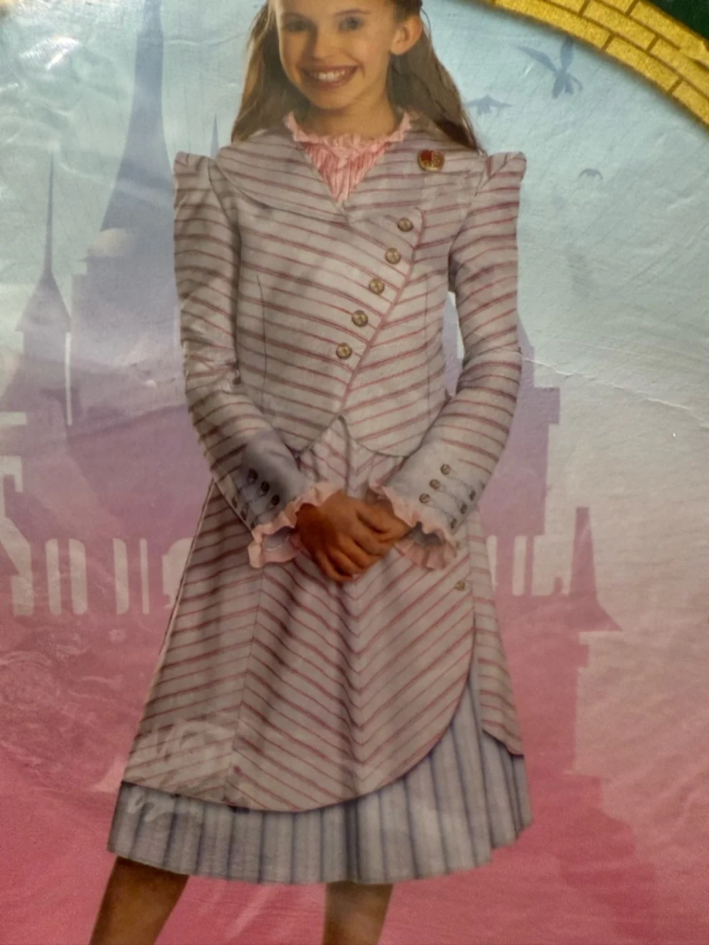 Glinda Shiz Child Costume - Pink & White